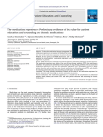 Patient Education and Counseling: Sarah J. Shoemaker, Djenane Ramalho de Oliveira, Mateus Alves, Molly Ekstrand