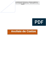 Analisis - Costos