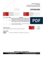 Cotización CT0003728