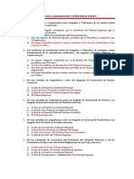 Examen de La Organización y Competencia Parte I