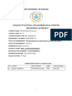 The University of Dodoma: Year