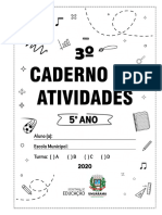 5o ANO 3o CADERNO DE ATIVIDADES