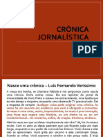 Crônica Jornalística - 1º Ano 2018