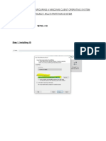 Project Code: W740 v1-0: Course Title: Configuring A Windows Client Operating System Project: Multi-Partition System