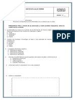 Evaluaciones I Periodo Informatica