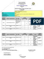 Actual Teaching Load With Lec Lab