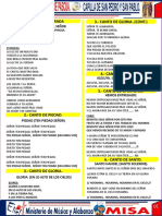 1.-Canto de Entrada 3. - Canto de Gloria. (Cont.) : Vamos Cantando Al Señor