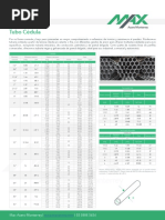 Tubo de Cedula Ficha Tecnica - Max Acero Monterrey