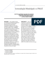 RB 29 Potencial de Arrecadação Municipal e o PMAT - P - BD