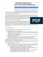 Profesores Técnicos de FP Sistemas Y Aplicaciones Informáticas