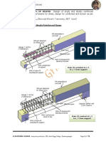 Beams, Design of Flanged Beams For Shear, Design For Combined and Torsion As Per IS - 456. 10 Hours L and L (Revised Bloom's Taxonomy, RBT Level)