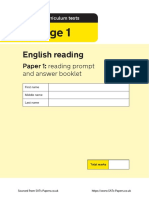 English Reading: Key Stage 1