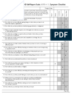 ADHD Checklist