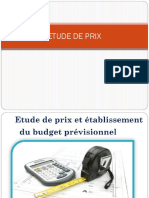 Etude de Prix FIN