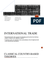 International Trade and Foreign Direct Investment