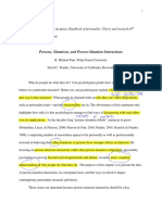 Furr & Funder (2021) Persons, Situations & Person-Situation Interactions