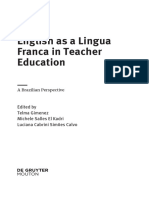 English As A Lingua Franca in Teacher Education