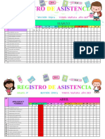 Asistencia Cuarto Grado 2023