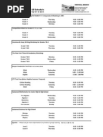 2011-12 Fall-Winter Schedule Cresskill