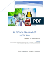 La Ciencia Clasica Pos Moderna