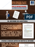 Tema 11 El Informe de Auditoria