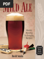 Classic Beer Style Series #15 - Mild Ale - History, Brewing, Techniques, Recipes - by David Sutula (1999)