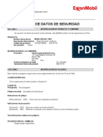 Hoja de Datos de Seguridad: Nombre Del Producto: MOBILGREASE CM-P