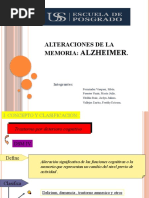 Alzheimer: Alteraciones de La Memoria