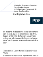 Epidemiologia de Los Trastornos Sexuales