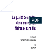 La Qualité de Service Dans Les Réseaux Filaires Et Sans Fils Filaires Et Sans Fils