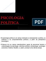 PSICOLOGIA POLITICA - Slaids