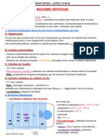 Biochimie Hépatique