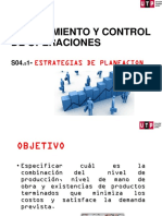 Estrategias de Planeación