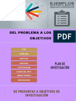 Del Problema A Los Objetivos - Clase4