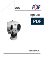 EL20 Digital Level User Manual V1.0e