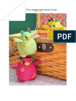 Oso de Pera Amigurumi Patron Gratis