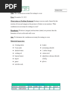 SBA #16 - The Conditions Necessary For Rusting To Occur