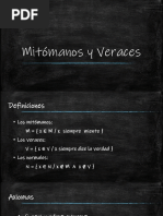 Mitómanos y Veraces