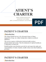 Patients Charter