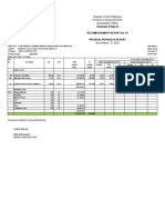 Accomplishment Report No. 01 Physical Progress Report: Barangay Sangcad