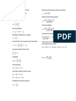 Formulario de Geometria 2do Parcial