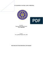 Case-Based Learning Nausea and Vomiting: Sang Ayu Putu Wahyu Pratiwi NIM. 2208612048