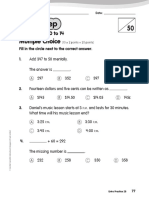 Test Prep: Multiple Choice