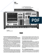 HP 3585A Datasheet