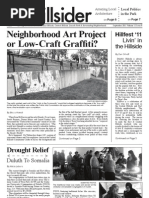 Neighborhood Art Project or Low-Craft Graffiti?: Drought Relief