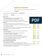 Task 2.1 WorkSafe TAS Machinery and Equipment Checklist