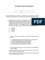 Examen de Rezagados Ii Unidad Derecho Empresarial 2022-I