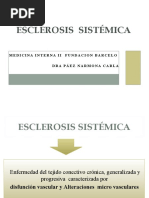 Esclerosis Sistémica Clase