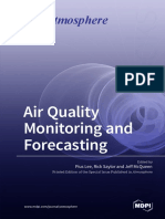 Atmosphere: Air Quality Monitoring and Forecasting