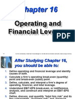 Operating and Financial Leverage